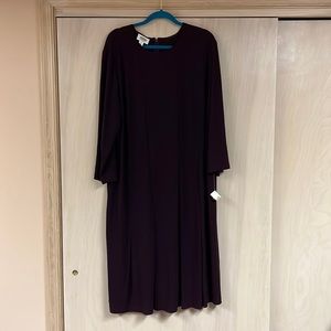 Plum Talbots Dress